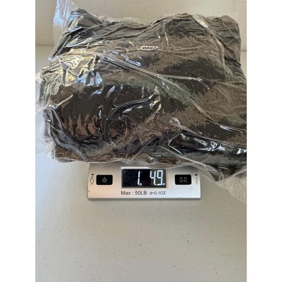 Barefoot Dreams Sweater Womens Large Camo Army CozyChic Crewneck Pullover Knit - Picture 9 of 9